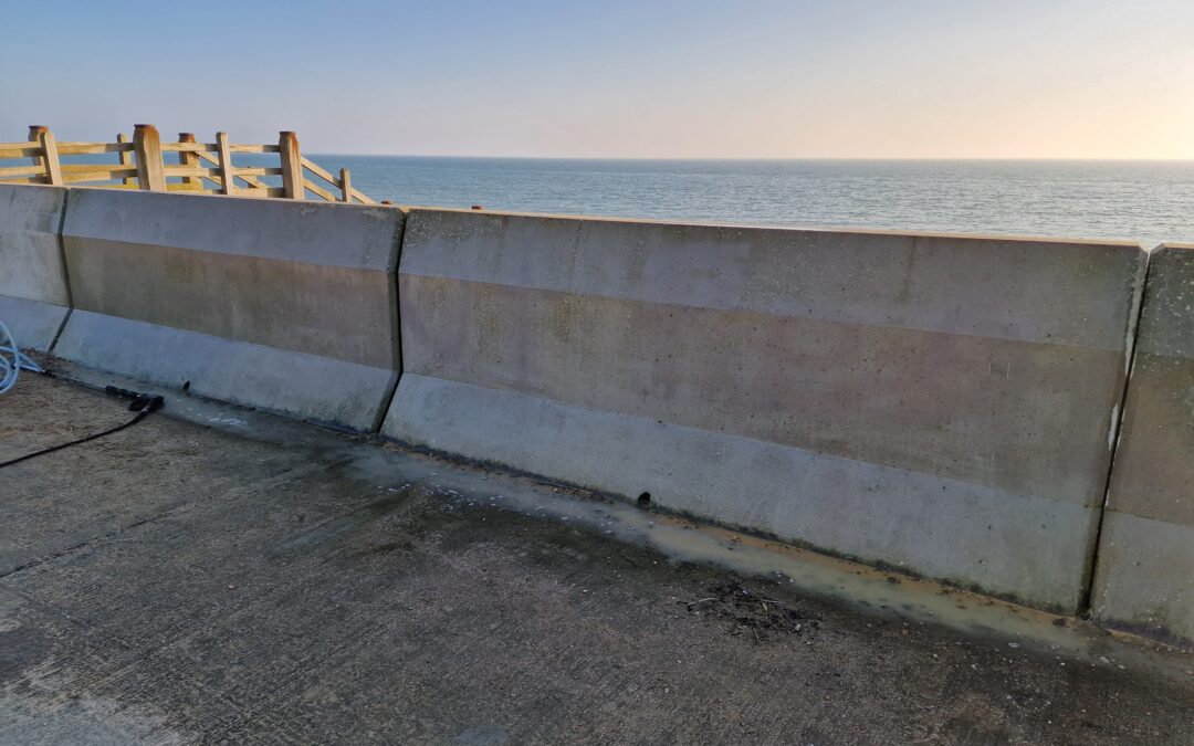 Graffiti Removal for the local authority in Camber Sands 2023