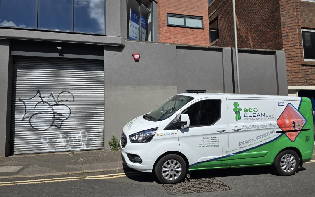 Graffiti Removal in Brighton City Centre Mid 2024