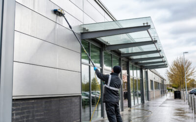 Cladding and Canopy Cleaning for Better First Impressions