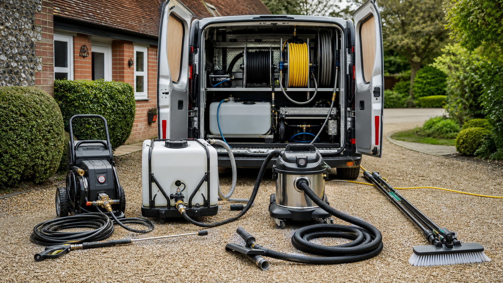 Professional cleaning equipment for choosing the right method